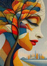 Growing Visage Jigsaw Puzzle 1000 Pieces